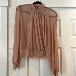 Sheer blouse from Guess new with tags
